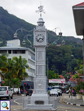 Der Victoria Clocktower auf der Independence Avenue in Victoria