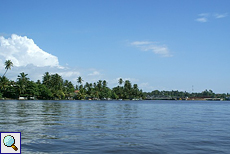 Sonniger Tag am Bentota-Fluss