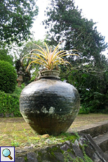 Vase im Brief Garden