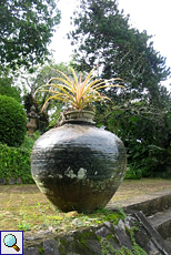 Vase im Brief Garden