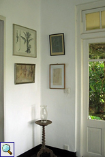 Kunstwerke im Haus auf dem Anwesen Brief Garden