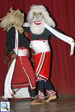 Beim Salupaliya-Tanz tragen die Künstler Kostüme