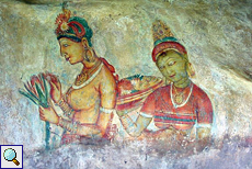 Die Wolkenmädchen von Sigiriya