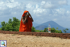 Buddhistische Mönche sind auch nur Menschen ;-)