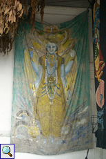 Hinduistischer Wandbehang in Dambulla