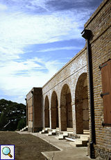 Gebäude des Fort King George, Scarborough, Tobago