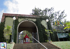 Das Portal des Jardín de Aclimatión de La Orotava