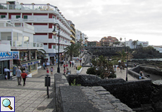 Die Promenade in der Nähe von San Telmo