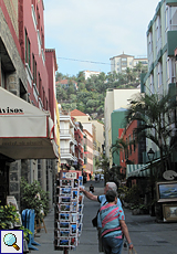 Seitenstraße im Stadtzentrum von Puerto de la Cruz