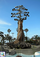 Skulptur des Künstlers César Manrique in Puerto de la Cruz