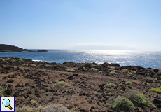Von der Punta de Teno aus kann man La Gomera sehen