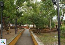 Plaza Bolívar in Canoabo